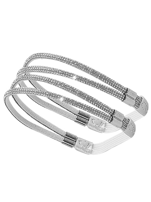 1 Pair Elastic Sandal Straps for Women, Anti- Adjustable Shoe Bands to Prevent Loosening