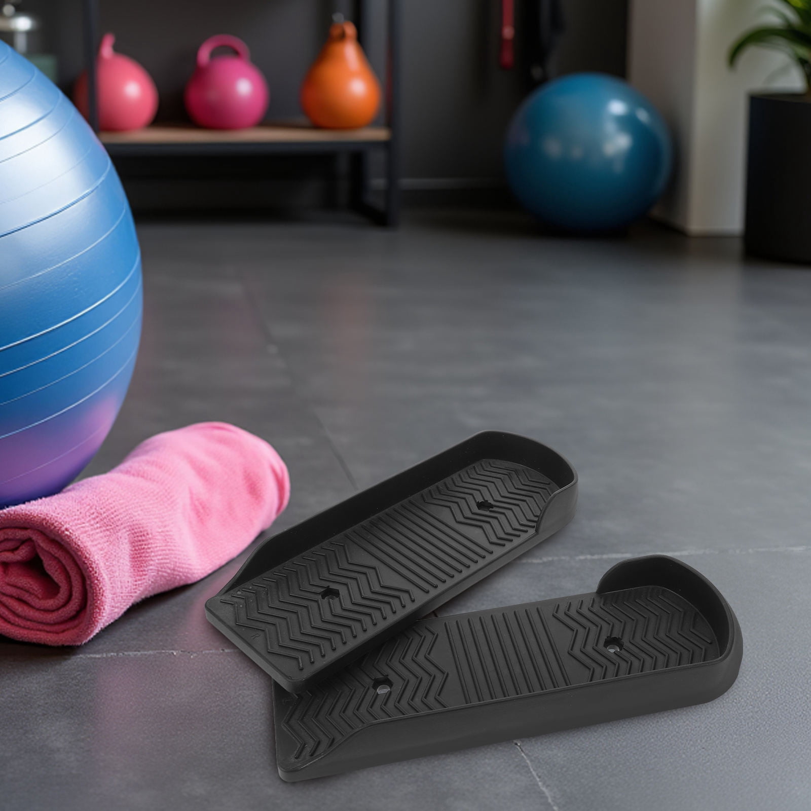 HEANUJJ Replacement Elliptical Trainer Foot Pedals, Black, Wear ...