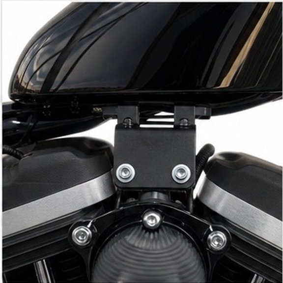 HEANUJJ 1Pair Motorcycle Gas Tank Lift Kit Metal Black Easy Install for Garage Installation Stable Support