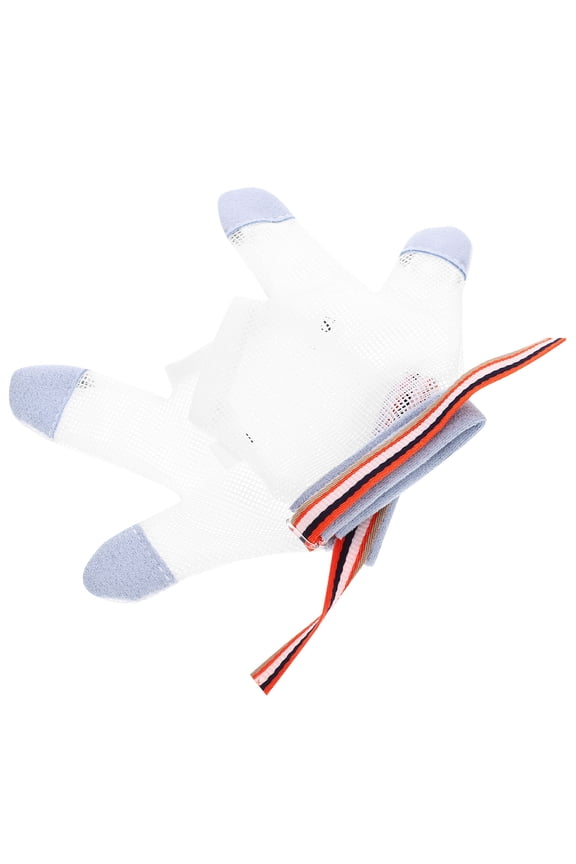 Adjustable Cuffs Baby Teething Gloves Quick-Drying 1 Pair