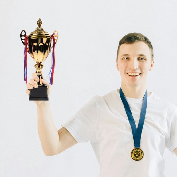 HEANUJJ 1Pc Durable Sports Trophy with Base for Basketball and Competition Recognition