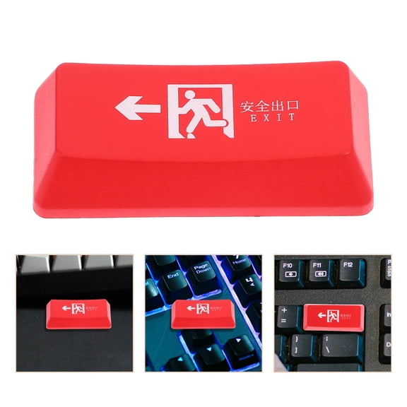 HEANUJJ Red ABS Enter Key for Mechanical Keyboard - Excellent Light Transmission and Durability