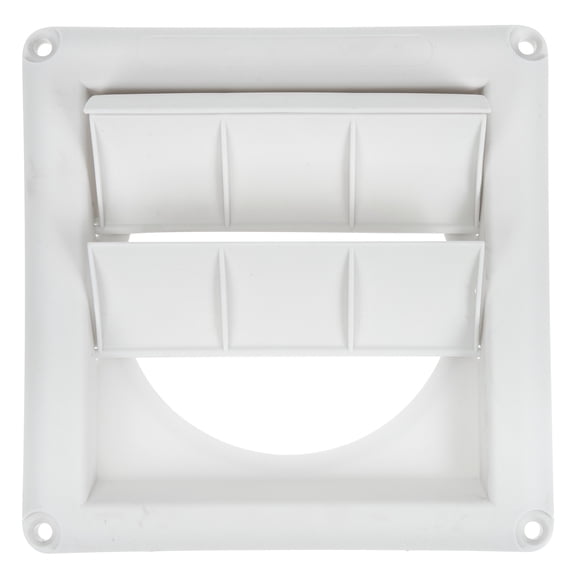 HEANUJJ Low-Profile 6x6 Inch Outside Dryer Vent Cover for Wall Gas and Electric Dryer Ventilation System
