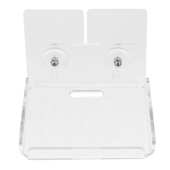 HEANUJJ 1Set Acrylic Wall Mounted Camera Stand Floating Shelf No Drilling Security Camera Rack