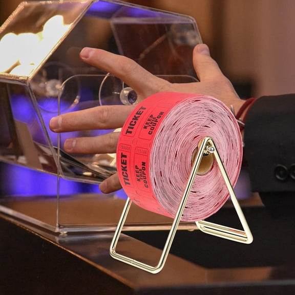 HEANUJJ 1Set Party Raffle Tickets Roll with Dispenser for Concert and Event Entry