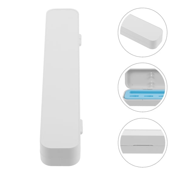 HEANUJJ White Silicone Stylus Pen Holder Case Water Resistant Protective Cover for Tablets and Phones 1 Pack