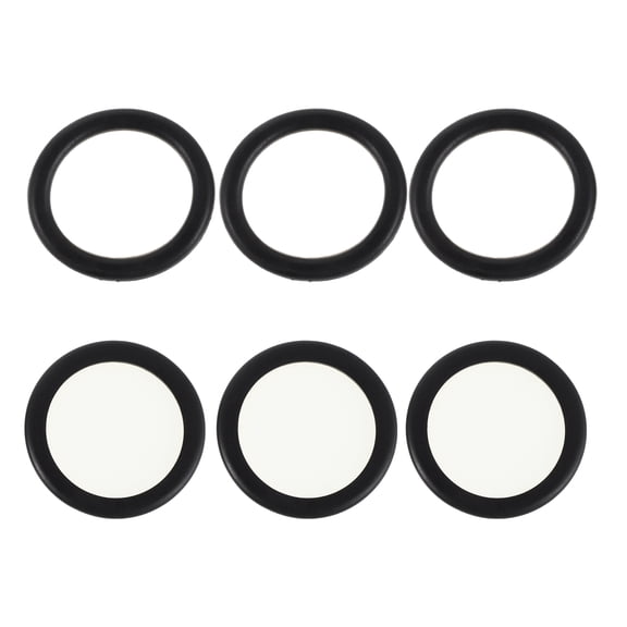 HEANUJJ Stethoscope Replacement Diaphragm Assembly with Anti-cold Ring Black