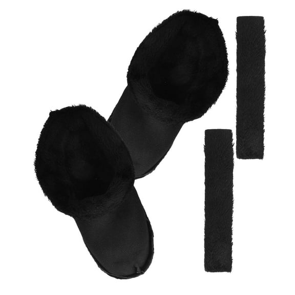 HEANUJJ 1Set Warm Plush Shoe Insoles for Winter Clogs Snowy Inserts Thick Soft Insulation Foot Liners