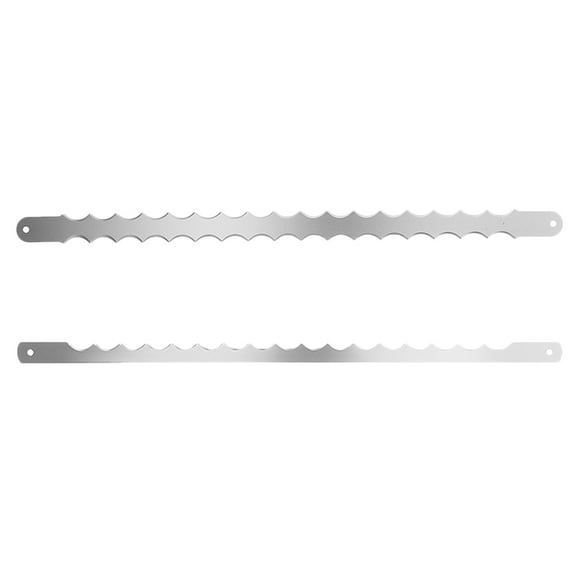 HEANUJJ 2 Pcs Sourdough Bread Slicer Set for Kitchen Use - Adjustable Stainless Steel Bread Cutting Guide