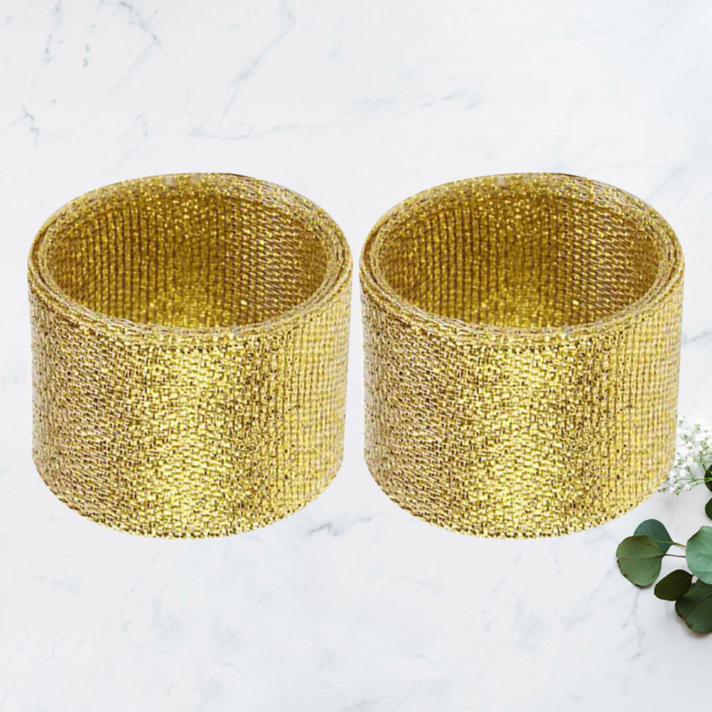 HEANUJJ Golden Ribbed Band Grosgrain Ribbon Premium Durable Gift ...