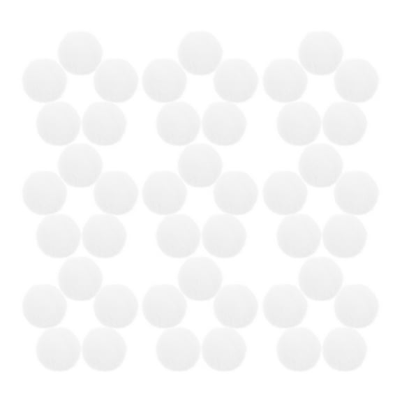 HEANUJJ 200Pcs White Fluffy Balls for DIY Arts Crafts and Clothing Decoration Projects