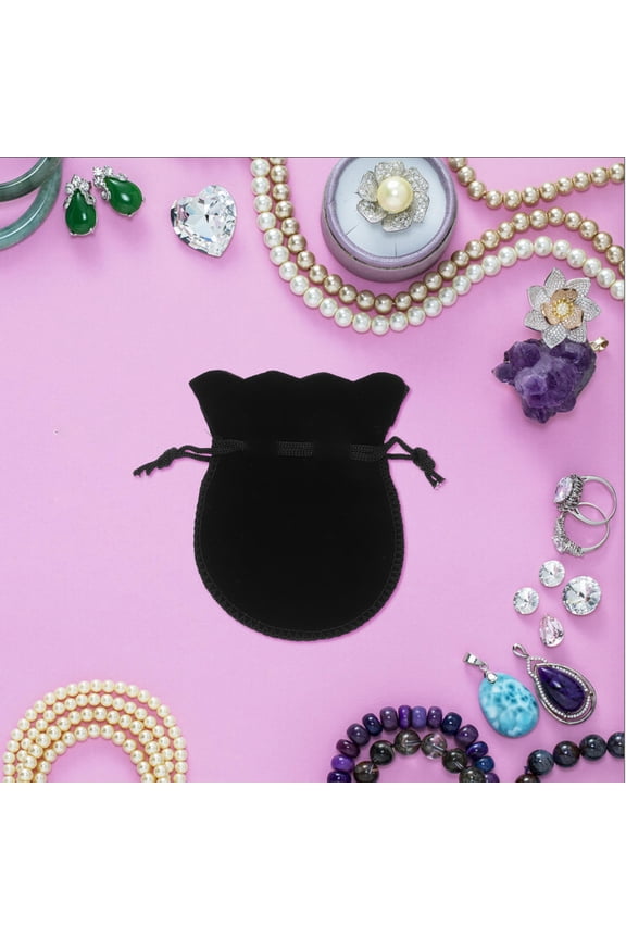 20Pcs Assorted Color Drawstring Jewelry Bags Small Cloth Pouches for Wedding Candy and Party Treats