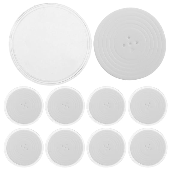 HEANUJJ 20Pcs Coin Holder Case for Quarters with Transparent Design and Protective Padding