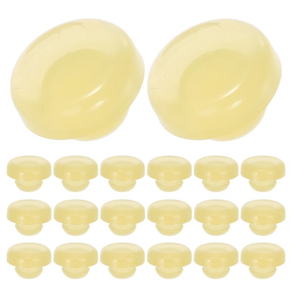 HEANUJJ 20pcs Brake Switch Stopper Rubber Buffer for Pedal and Light