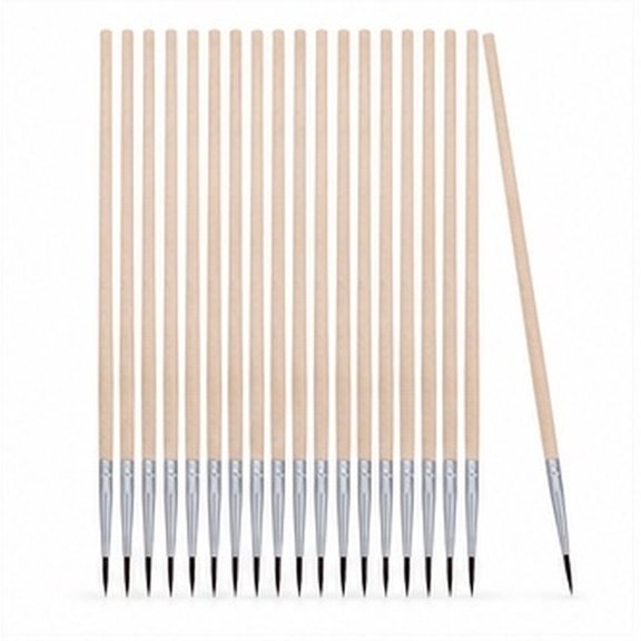 HEANUJJ 24-Piece Reusable Khaki Brushes, Garden Hand Tools for Vegetables, Fruit Trees and Flowers