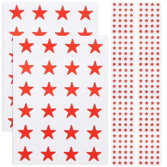 HEANUJJ 280Pcs White Removable Label Stickers for Home Storage and Daily Marking