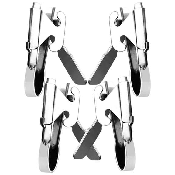 HEANUJJ Stainless Steel Nutcracker Set 4pcs Kitchen Tool for and Shells Easy Grip Design