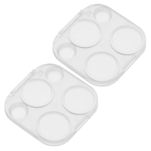 HEANUJJ Smartphone Camera Lens , Clear ABS Material, 2 Pieces Set for Mobile Phones
