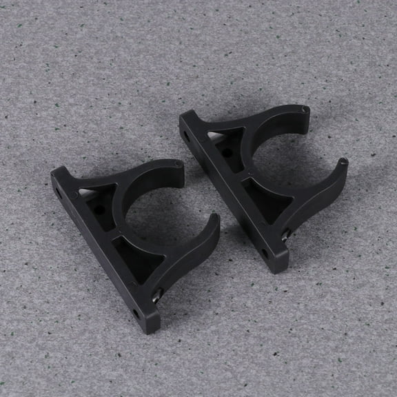 HEANUJJ 2PCS Paddle Oar Holder Clips Plastic Black Outdoor Activity Use