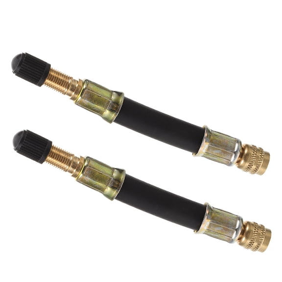 HEANUJJ 2-Pack Multi-Color Valve Stem Adapters for Car & Motorcycle Tires, and Easy to Use