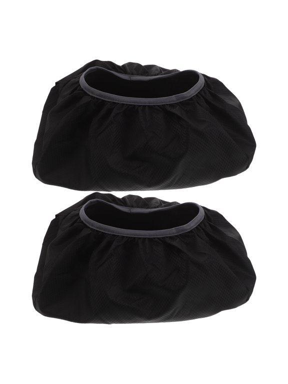 Durable Black Backpack Bottom Protector with Dustproof Design 2Pcs