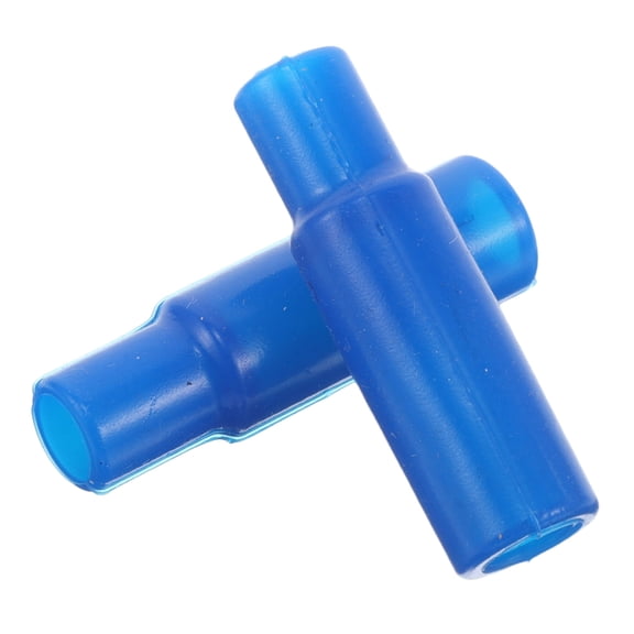 HEANUJJ 2Pcs High Temperature Resistant Blue Motorcycle Brake Oil Pipe Silicone Hose Caps