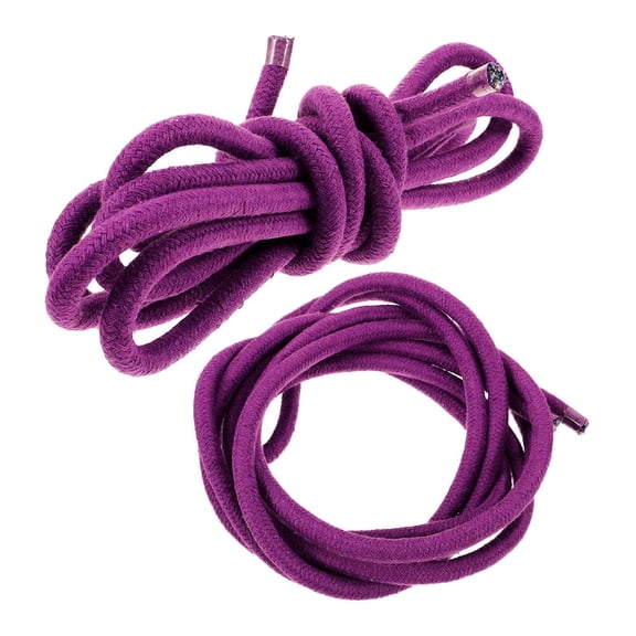 HEANUJJ 2Pcs Purple Gymnastics Training Ropes for Fitness and Rhythmic Training Durable Portable Use