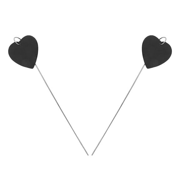 HEANUJJ Garden Marker Stakes Plant Labels Stone Management Gardening 2Pcs