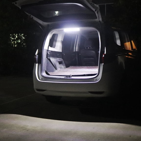 HEANUJJ 2Pcs White LED Light Tube with Excellent Craftsmanship for Vehicle Interior