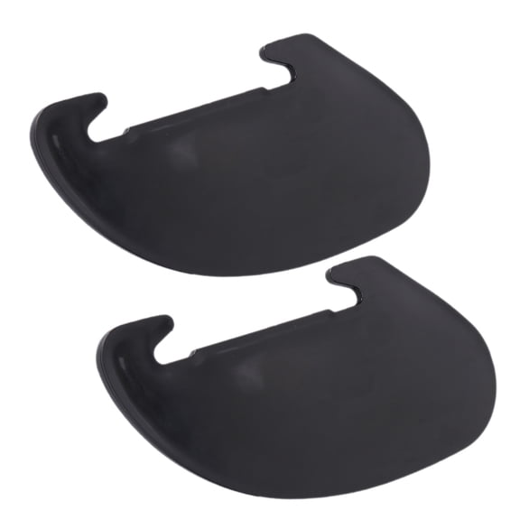 HEANUJJ Detachable Paddle Board Fins Plastic Black for Surfboard Stability and Traction 2Pcs