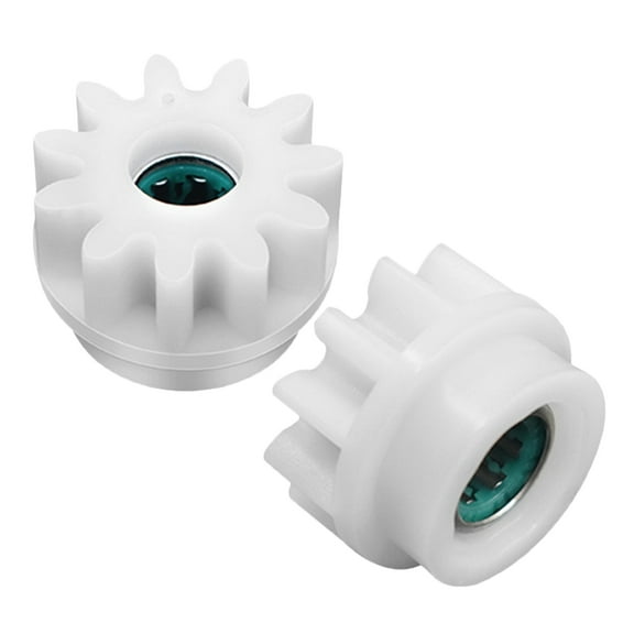HEANUJJ 2Pcs Rotary Mop Bucket Gear Accessories White Replacement Parts for Rc Car Use