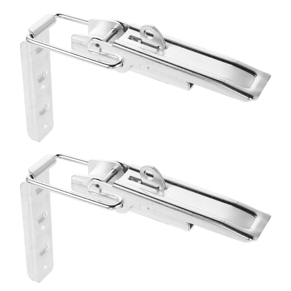 HEANUJJ 2-Pack Heavy Duty Metal Latch Buckles Weather Resistant for Industrial Cabinet Security and Outdoor Use