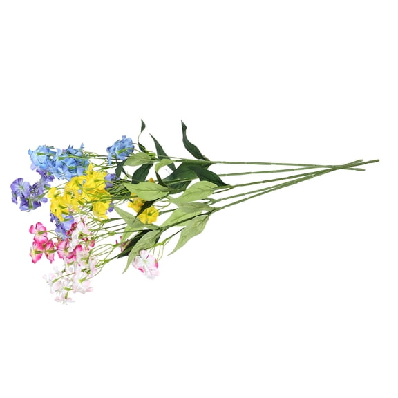 HEANUJJ Set of 2 Artificial Carnation Flowers with Green Leaves for Home, Living Room, Office Decorative Floral Arrangement