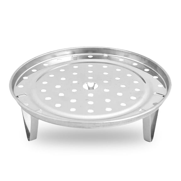 HEANUJJ Household Steamer Dish Silver 2Pcs for Cooking and Food Steaming