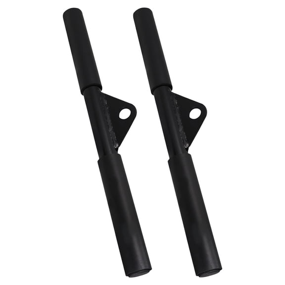 HEANUJJ 2-Pack Steel Black Pulldown Bar Cable Machine Attachment for Gym Workout and Strength Training