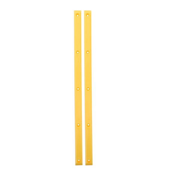 HEANUJJ 2Pcs Yellow Skate Rails for Skateboarding Protection