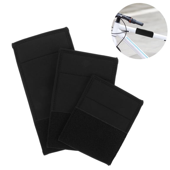 HEANUJJ 3 Pieces Neoprene Mountain Bike Frame Protector Bicycle Frame Protector Anti Scratch Cover