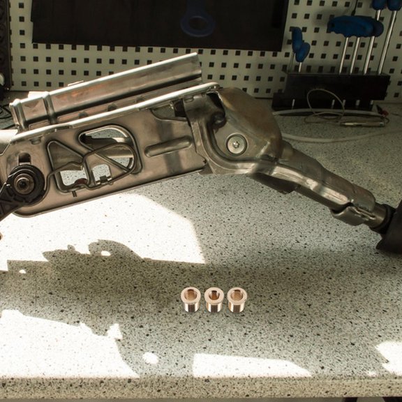 HEANUJJ gear shift knob adapter Car Gear Shift Knob Adapter Alloy 3pcs For Car Owners