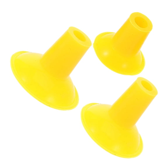 HEANUJJ 3Pcs Car Valve Grinding Suction Plates Kit Yellow Heavy Duty Pneumatic Tool for Auto Repair