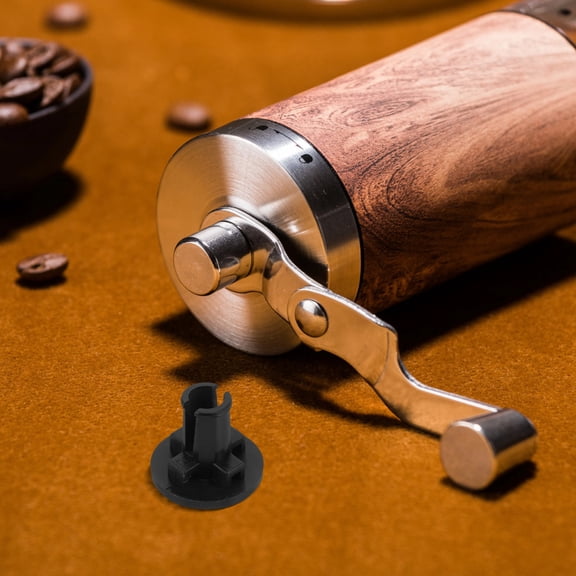 HEANUJJ 3Pcs Portable Manual Coffee Mill Fixed Core Pieces Black Nylon Grinding Parts