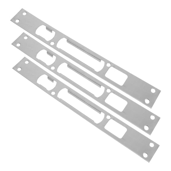 HEANUJJ 3Pcs Storm Door Frame Kit Stainless Steel Door Strike Plate For Shop Security