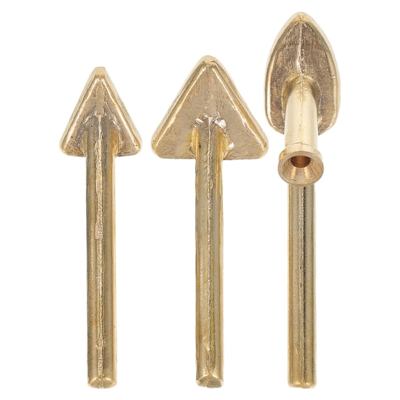 HEANUJJ 3Pcs Copper Plastic Welding Tips for Detailed Leatherwork and Car Bumper Maintenance