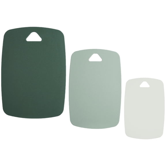 HEANUJJ 3-Piece Multifunctional PP Chopping Board Set for Kitchen and Outdoor Use, and Easy to Clean