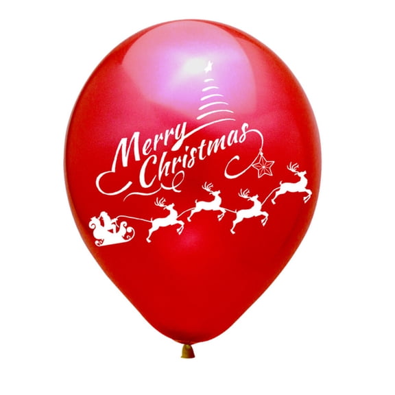 HEANUJJ 40pcs Latex Deer Balloons Assorted Color for Xmas Tree Decoration