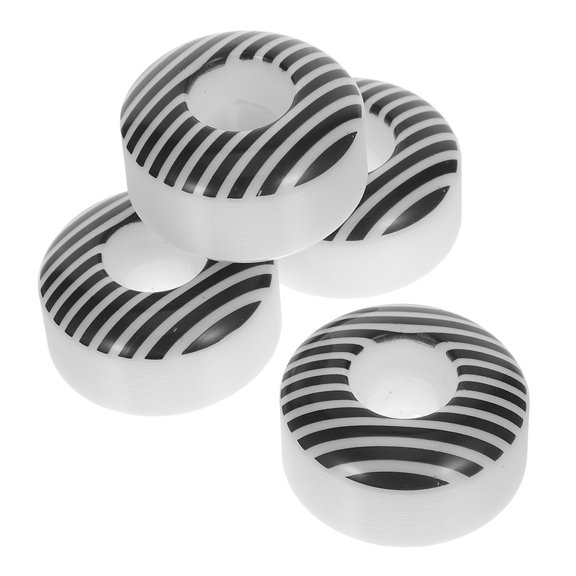 HEANUJJ 4Pcs Skateboard Wheels Soft Material with Reduced Rolling Resistance for Tricks