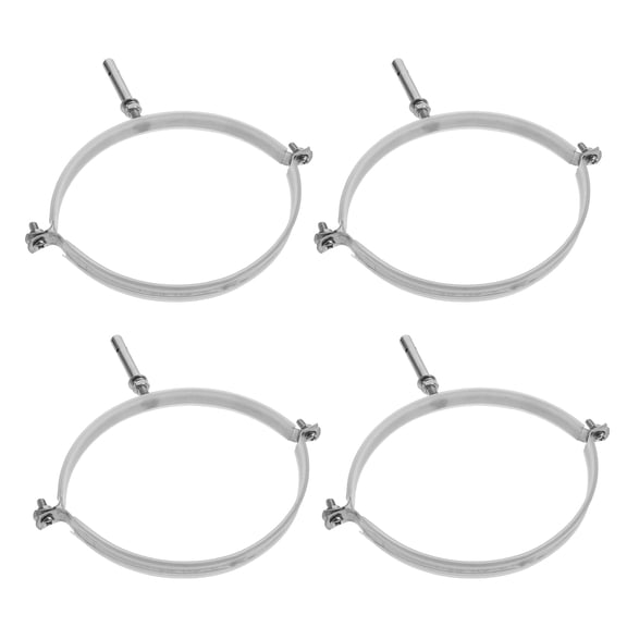 HEANUJJ 4Pcs Heavy Duty Stainless Steel Stove Pipe Holder for Kitchen Ventilation