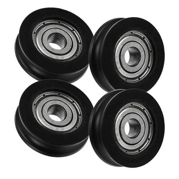 HEANUJJ 4Pcs Sliding Door Track Wheel POM Smooth Operation for Furniture Wardrobe