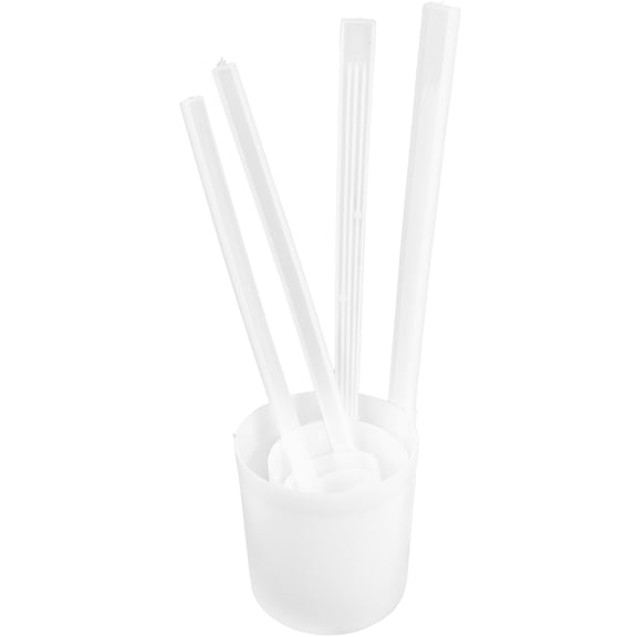 HEANUJJ 4Pcs Multipurpose Plastic Wine Ladle with Long Handle for Household Use