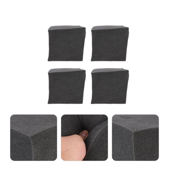 HEANUJJ 4Pcs Acoustic Block Soundproofing Cotton for Quiet Room Environment