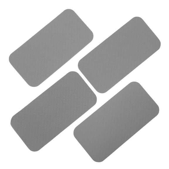 HEANUJJ 4-Pack Grey TPE Sewing Machine Foot Pedal Mats Noise Reduction Cushions for Smooth
